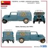 MiniArt 38066 TEMPO A400 LIEFERWAGEN. BAKERY VAN 1/35